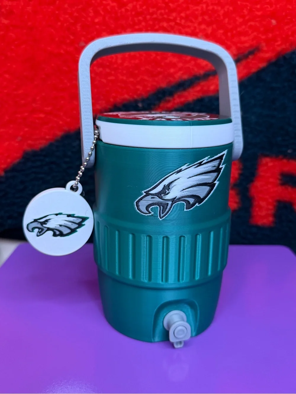 Custom Design - Philadelphia Eagles Cooler Can Holder 12 oz by 3d print